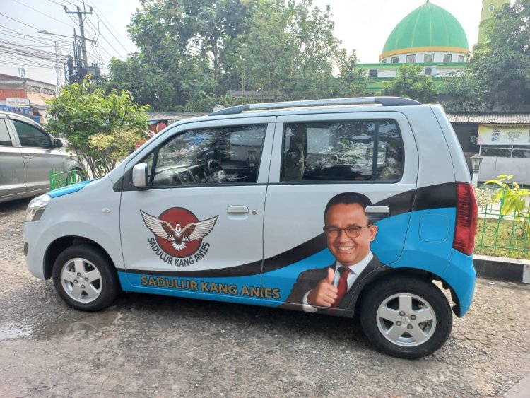 SADULUR KANG ANIES LAUNCHING CAR BRANDING