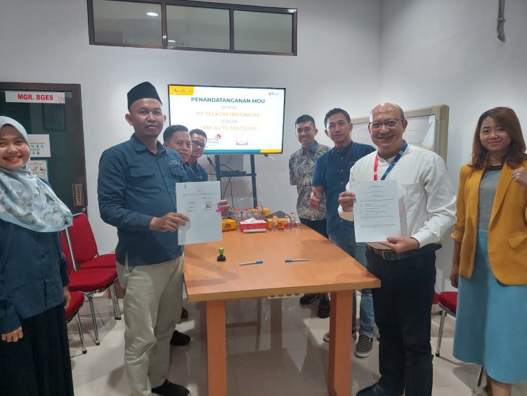 GANDENG PT TELKOM, AUTO MATSUDA TERUS LAKUKAN PENGEMBANGAN