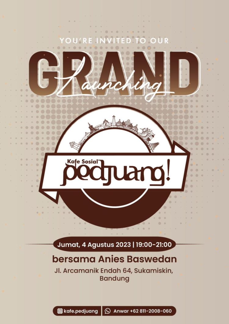 Segera Dibuka, Kafe Sosial Pedjuang di Bandung Tawarkan Co-working Space yang Nyaman untuk Relawan