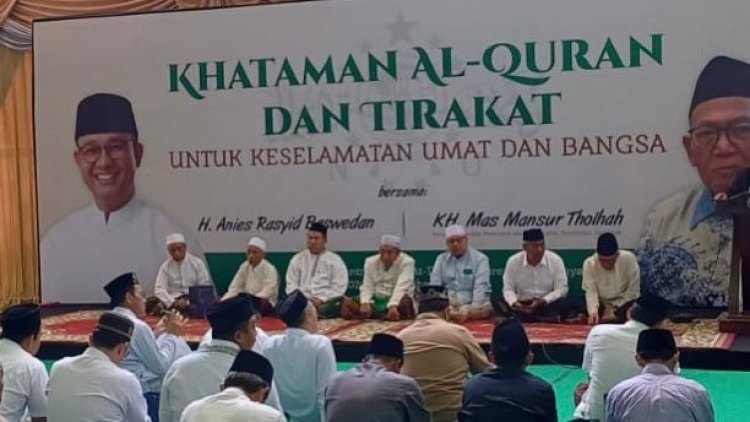 Kyai-Kyai NU Jatim Usulkan Lima Nama Cawapres ke Anies Baswedan