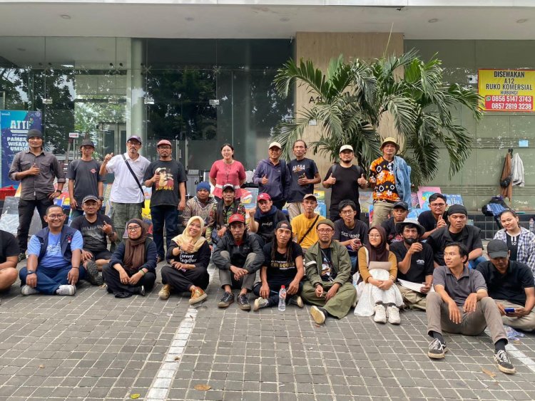 SIMPATISAN ANIES BASWEDAN USUNG TEMA PERUBAHAN DALAM LOMBA LUKIS