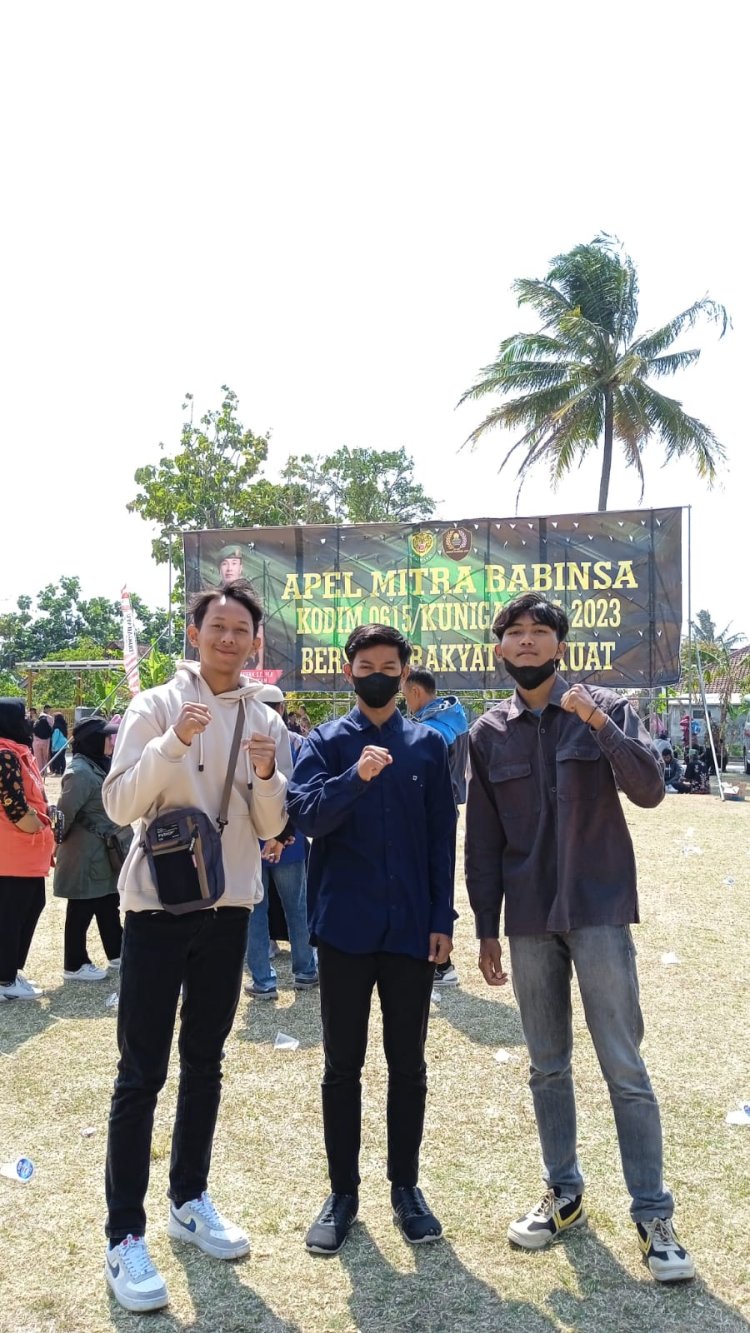 JADI MITRA BABINSA KUNINGAN, YUNUS SIAP BANTU JAGA KEAMANAN