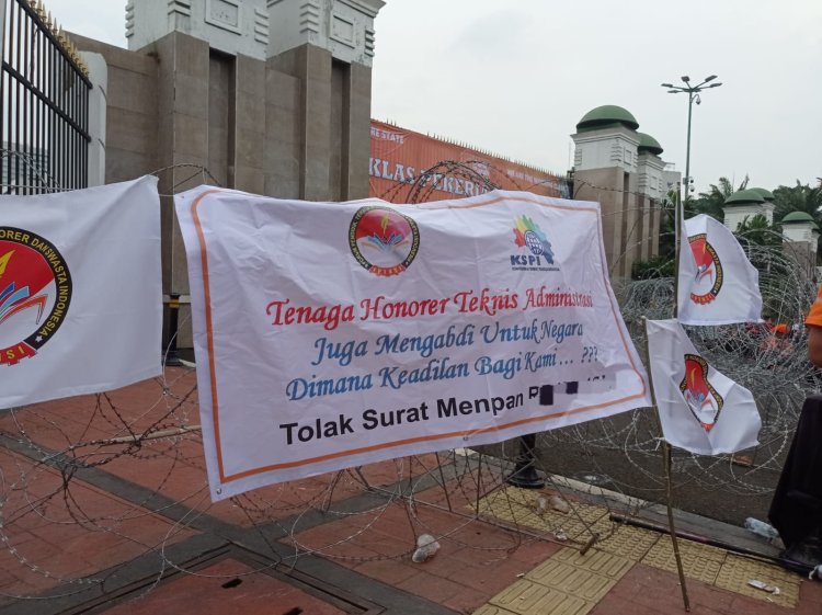 FPTHSI Dukung Anggota DPR RI Komisi II dalam Penyelesaian Honorer Bodong Fokus Pada SPTJM 2014