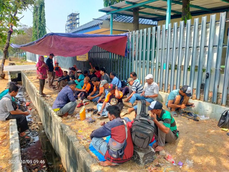 Tuntut Keadilan, PUK SPAI FSPMI PT. Dinar Makmur Cikarang Bertahan Di Tenda Juang