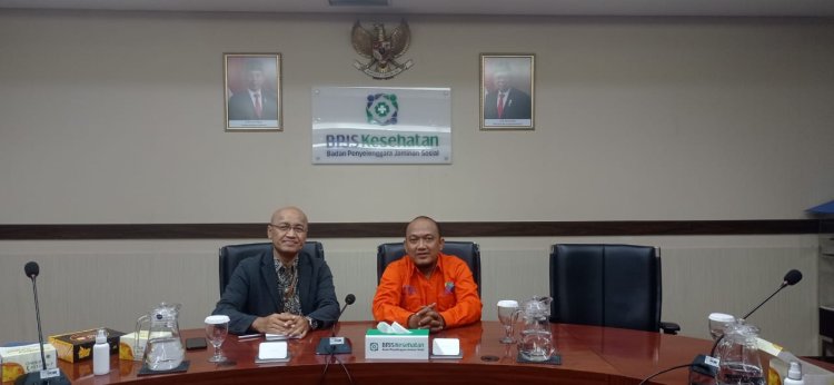 HAMDI ZAENAL UNGKAPKAN PERMASALAHAN TENAGA HONORER SAAT AUDIENSI  DENGAN BPJS KESEHATAN PUSAT