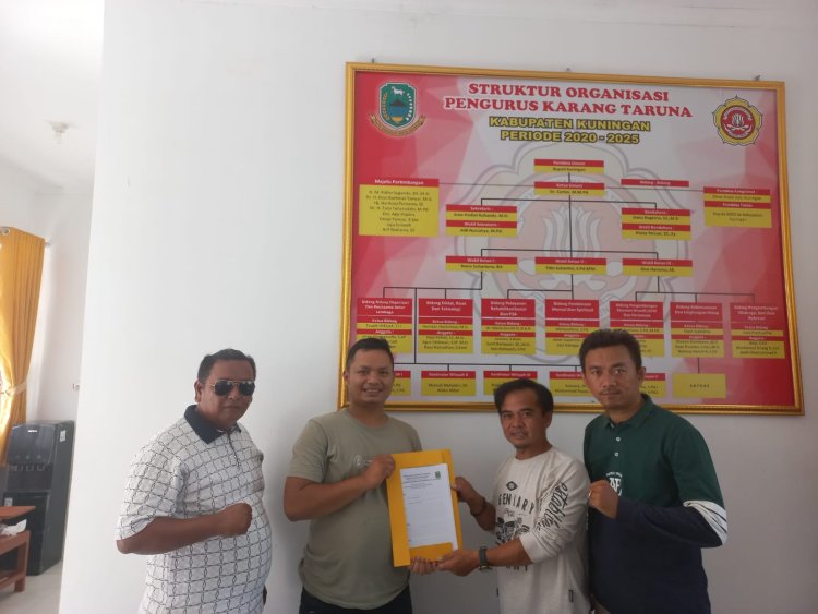DARI DESA UNTUK KABUPATEN, HAMDAN SIAP JADI KETUA KARANG TARUNA KUNINGAN