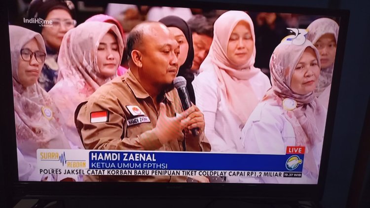 FPTHSI MINTA JAMINAN SOSIAL GURU DIREALISASIKAN DI METRO TV