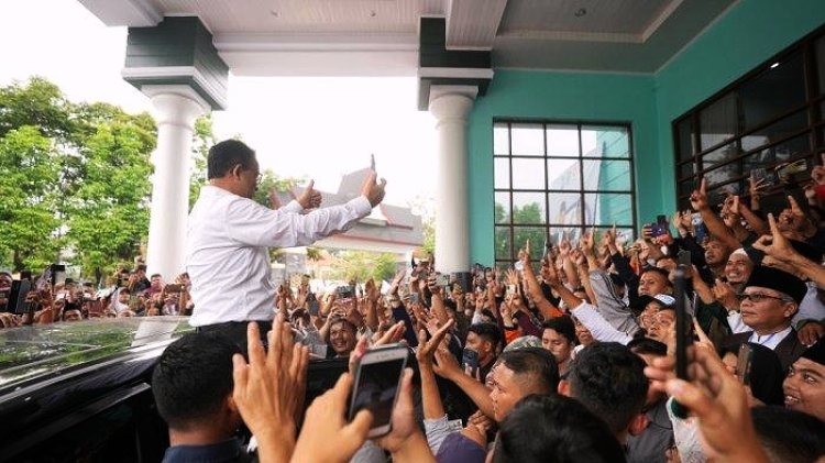 PASCA DEBAT PILPRES, ANIES DIDESAK PETANI DAN MASYARAKAT UMUM DI GORONTALO