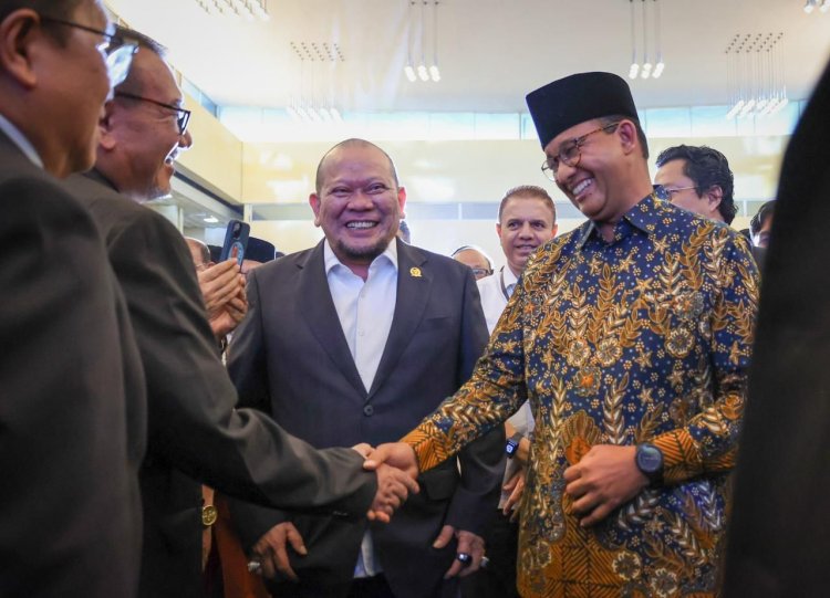 DIUJI 8 ISU PENTING OLEH DPD RI, ANIES JABARKAN KONSEP INDONESIA ADIL MAKMUR UNTUK SEMUA