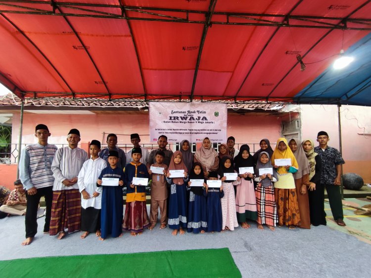 IRWAJA BERBAGI BERSAMA MASYARAKAT DUSUN WAGE DESA MALEBER