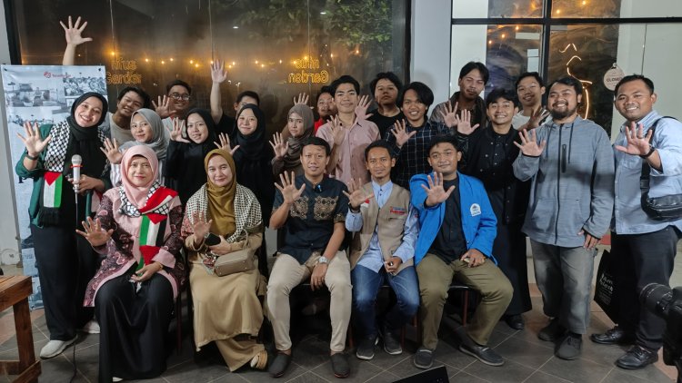 Diskusi polittalks All Eyes On Rafah: Sadarkan Masyarakat Pentingnya Menghentikan Zionisme