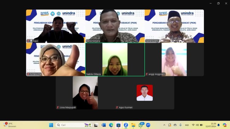 DOSEN UNINDRA GELAR PENGABDIAN MASYARAKAT DI TASIKMALAYA