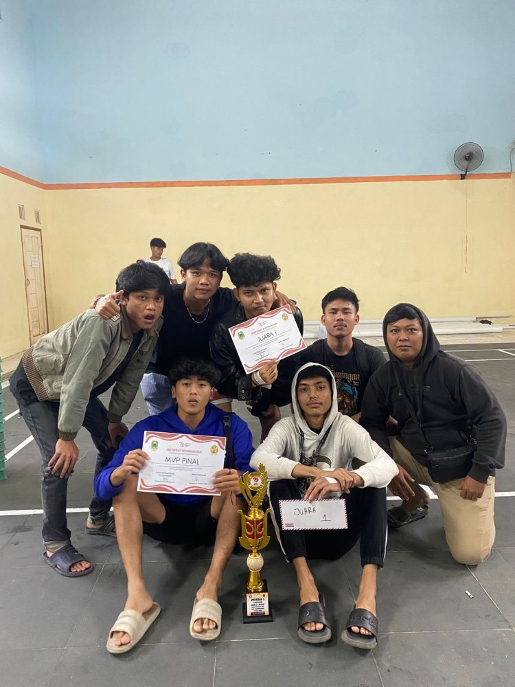 CRAB ESPORTS JUARA 1 TURNAMEN HUT RI DESA PANGKALAN