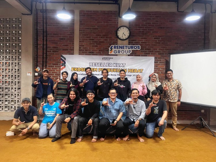 RENE TUROS GROUP GELAR SOSIALISASI RESELLER: "RESELLER KUAT, EKOSISTEM PERBUKUAN HEBAT"