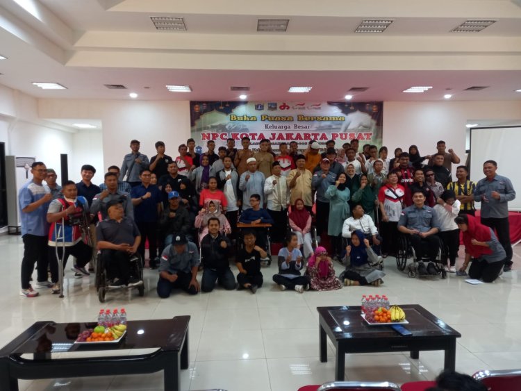 NPC JAKARTA PUSAT GELAR BUKA BERSAMA ATLET