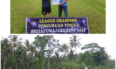 UNIVERSITAS ISLAM BUNGA BANGSA CIREBON JADI BEST TEAM CATEGORY LEAGUE CHAMPIONS PERGURUAN TINGGI SECIAYUMAJAKUNING 2025