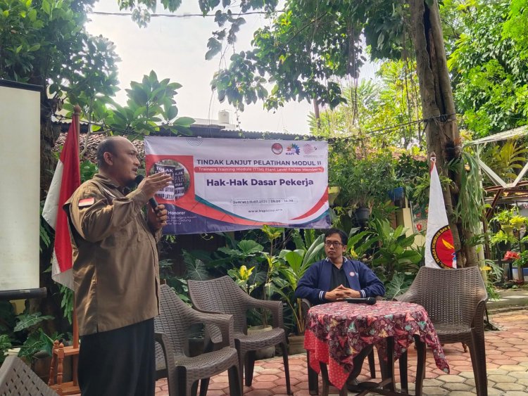 FPTHSI GELAR PELATIHAN TRAINING OF TRAINERS:  PERKUAT PEMAHAMAN HAK DASAR PEKERJA