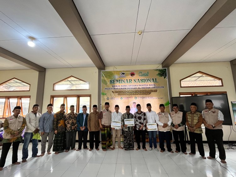 SEMINAR NASIONAL KIAI HASAN MAOLANI TEGASKAN KONTRIBUSI BAGI BANGSA