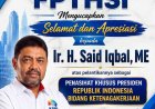 SAID IQBAL RESMI JADI PENASIHAT KHUSUS PRESIDEN BIDANG KETENAGAKERJAAN DAN KESEJAHTERAAN BURUH, FPTHSI TITIP HARAPAN BESAR BAGI PPPK PARUH WAKTU DAN TENAGA HONORER