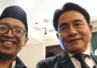 NANA SUYANA, TOKOH KUNINGAN DAN NASIONAL, BERTEMU YUSRIL IHZA MAHENDRA MENKO HUKUM DAN IMIGRASI, TEKANKAN PENTINGNYA INTEGRITAS PENEGAKAN HUKUM